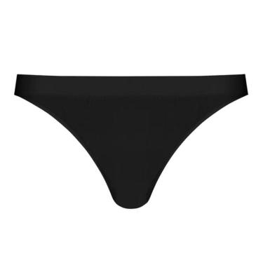 Imagem de Calcinha Moda Intima Lingerie Feminina Tanga Sem Costura Microfibra Loba Lupo 40500