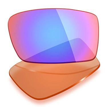 Imagem de Mryok Lentes de reposição para Oakley Gascan OO9014 - Opções, Polarizado - rosa cobalto, One Size