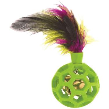 Imagem de Brinquedo JW Feather Ball - Verde