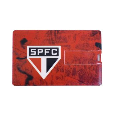 Imagem de Pendrive Cartão 3.8GB - São Paulo SPFC-Unissex