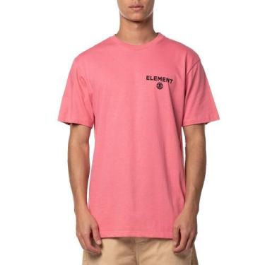 Imagem de Camiseta Element Disco Rosa