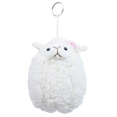 Imagem de Chaveiro Ovelha Branca 15cm - Pelúcia - Mileno