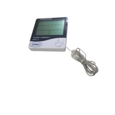 Imagem de Termohigrometro com cabo Supermedy, Branco, 250g