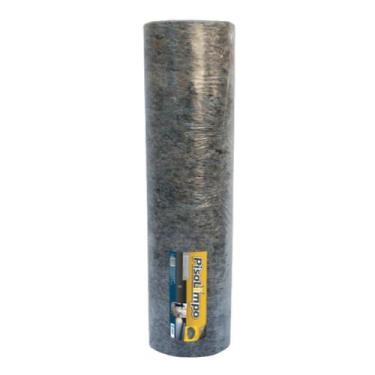 Imagem de Piso Limpo Manta Dupla Face Feltro E Filme Plástico 1m X 20m - Ober