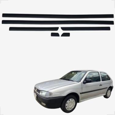 Imagem de Jogo Friso Lateral Gol Bola G2 95 96 97 98 00 Preto 2 Portas - Automot