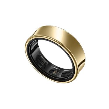 Imagem de Samsung Galaxy Ring Tamanho 8, Monitor de treino, rastreador de sono, bateria de até 7 dias, Material em titânio - Titânio Dourado