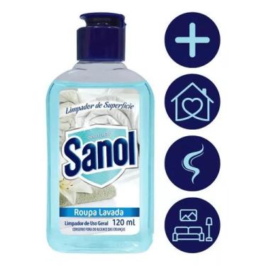 Imagem de Limpador de Superficies Sanol Roupa Lavada 120ml