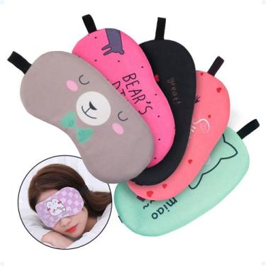 Imagem de Tapa Olho Dormir Tampa Visão Máscara Reduz Olheiras Cansaço - Hxt