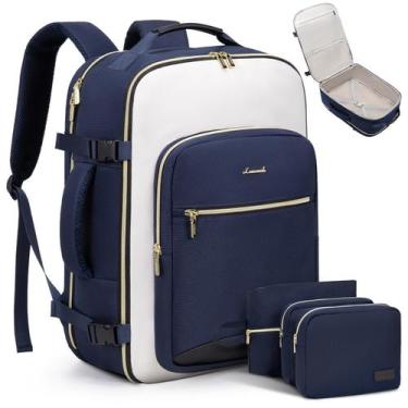 Imagem de Mochila de viagem LOVEVOOK Large 40L impermeável para mulheres e homen