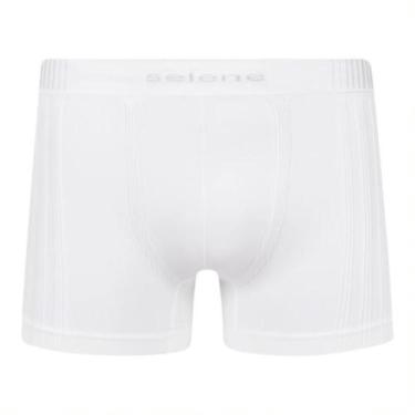 Imagem de Cueca Selene Boxer Microfibra Sem Costura 11070.003, Branco, 516, M