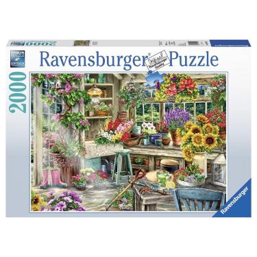 Imagem de Puzzle 2000 peças Jardim Paradisíaco - Ravensburger - Importado
