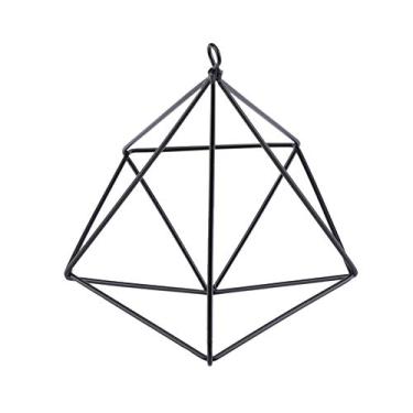 Imagem de Cabide de Fábrica, Moderno Centurro de Maconha ER Plant Hander ER Moss Fern Plant Pot Decor Plantadores Pendurados para Plantas Internas Cabide de Planta de Metal para Decoração de Casamento Em Casa Em Casa (Preto)