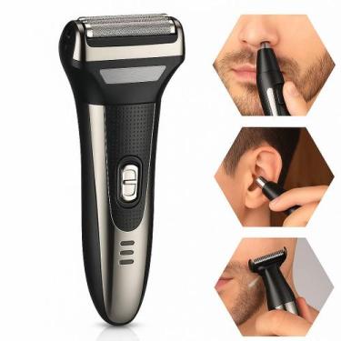 Imagem de Aparador Cortador De Pelos Nariz Barba Cabelo Bigode Orelha - Inova