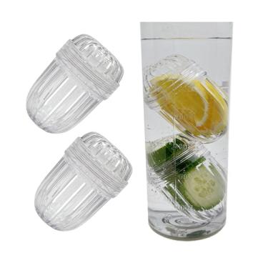 Imagem de Pacote com 2 infusor de frutas e infusor de chá para garrafas de boca larga, compatível com Stanley, Hydro Flask, Iron Flask, Takeya, ThermoFlask