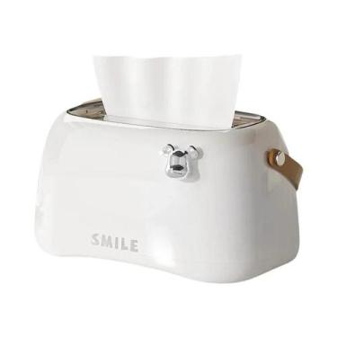 Imagem de Caixa De Lenços De Urso Creme Design Moderno E Vívido Para Sala De Est