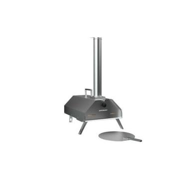 Imagem de Forno de Pizza Portátil Lenha Inox Brilho Antonow