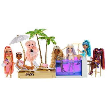 Imagem de Piscina e Praia Rainbow High | Pacific Coast - Color Change