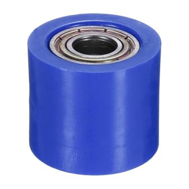Imagem de PATIKIL Tensor de polia de rolo de 10 mm, tensor de polia de rolo de corrente, mini peças de bicicleta, guia de cilindro de nylon, guia deslizante de guia de corrente de roda para mini motocicleta