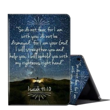 Imagem de Capa para tablet Samsung Galaxy Tab A9 Plus (27.9 cm-2023 modelo SM-X210/X216/X218), capa fólio de couro PU fina com suporte automático hibernar para Samsung Galaxy A9+Plus 5G 11 polegadas - versículo