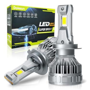 Imagem de Kit Ultra Lâmpada LED Daskan Farol H7 H11 HB3/9005 HB4/9006 36000LM 6500K Branco Frio, 2 Lâmpadas 100W Super Brilho, IP68, 12-24V (HB4)