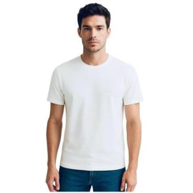 Imagem de Camiseta Pima Adonis OffWhite Bordado-Masculino