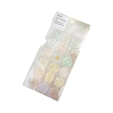 Imagem de Adesivos De Selo De Cera Vintage 18pcs DIY Para Decoração De Scrapbook