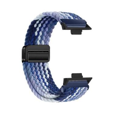 Imagem de Pulseira De Nylon Trançada Com Fivela Magnética Respirável Substituíve