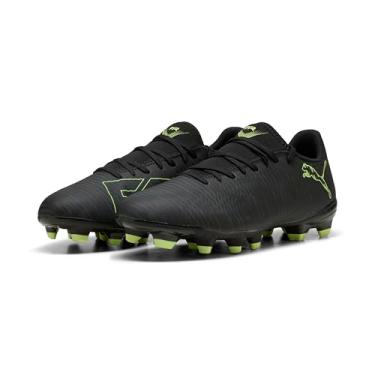 Imagem de PUMA Tênis de futebol unissex Future 8 Play Fg/Ag, Puma Terreno preto efervescente verde claro, 16 Women/13 Men