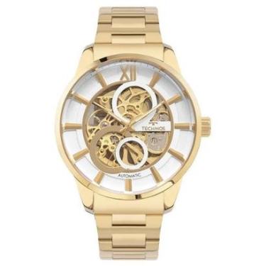 Imagem de Relógio Technos Masculino Automatico Dourado - G3265AQ/1K-Masculino