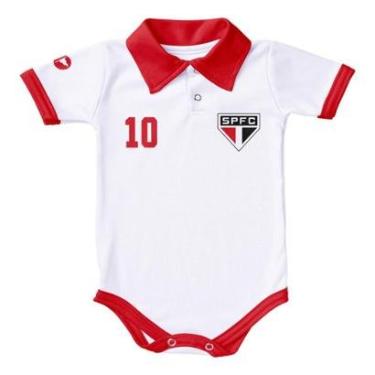 Imagem de Body De Bebê São Paulo Camisa Polo Torcida Baby-Masculino