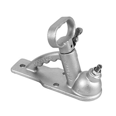 Imagem de U5GAAALPPQ9 Engates de reboque 2000 KGS Acoplador de reboque de fundição com 3 furos, conector estilo AU, serve para bola de engate de 50 mm, peças de acessórios para trailers e trailers