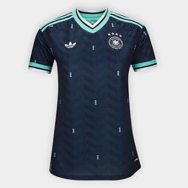 Imagem de Camisa Seleção Alemanha Away 2026 s/nº Tocedor Adidas Originals Feminina-Feminino