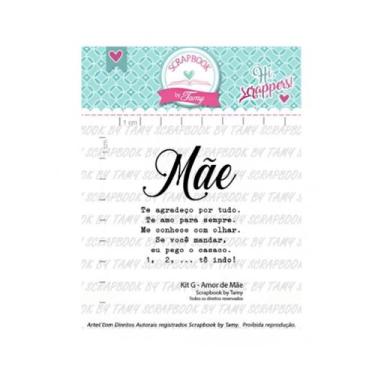Imagem de Carimbo G  Amor de Mãe Cod 71000001 - 01 Unidade - Lilipop Carimbos - 