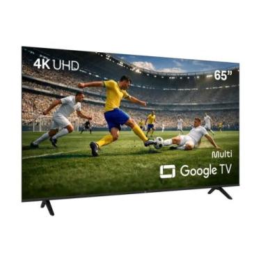 Imagem de Tv 65 Polegadas Dled Smart 4K Multilaser, PRETO, BIVOLT