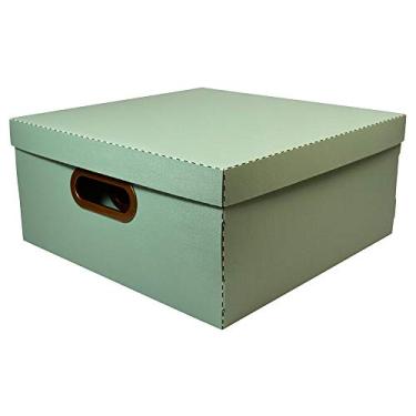 Imagem de Caixa Organizadora , Protêa, 2205.V1.0005, Verde Escuro,Grande(35 X 35 X 16 cm)