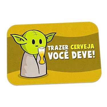 Imagem de Yaay Tapete Mestre MiniOda Trazer Cerveja Você Deve Decoração Criativa Geek 40 x 60 cm