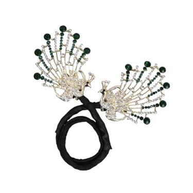 Imagem de Generic Cabelo bun cabelo bun donut maker temperamento hairband maker brilhante curling grampos de cabelo ferramentas estilo para meninas senhora, estilo D