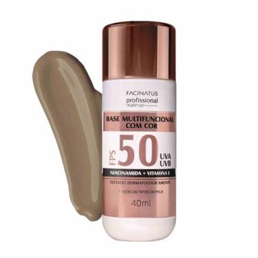 Imagem de Base Líquida Com Protetor Solar F501 Cor Escuro Base Vegana - Facinatu
