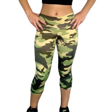 Imagem de Calça Feminina Corsário Cós Estampas Sortidas Suplex Pp ao Plus Size -