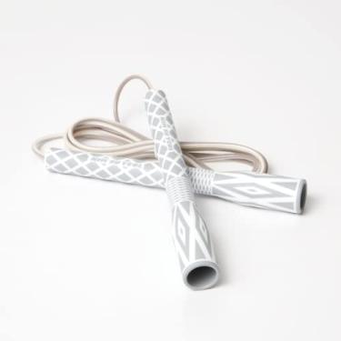 Imagem de Corda de pular para exercícios físicos – leve, ajustável, livre de emaranhados, excelente controle de linha para cardio boxe, crossfit, exercícios de treinamento para todas as idades e gêneros (luxo