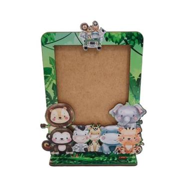 Imagem de Porta Retrato Vertical Infantil 15x10 Kit 50un Mdf Madeira Adesivado -