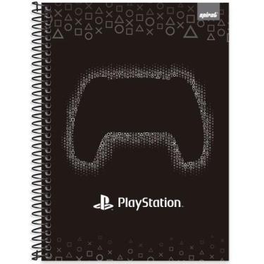 Imagem de Caderno Playstation 80 Fls Capa 02 - Spiral, Playstation