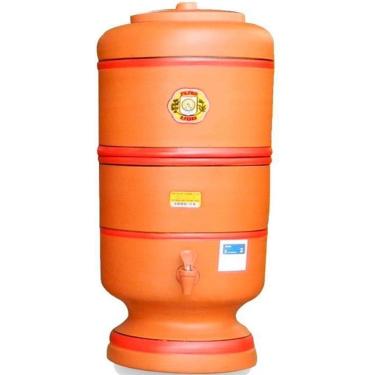 Imagem de Filtro De Barro 10 Litros E 3 Velas Tripla Ação