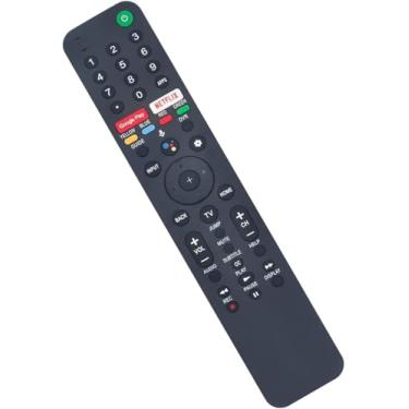 Imagem de RMF-TX500U, RMF-TX600U, RMF-TX520U, RMT-TX100U Controle remoto para Sony Smart TV/Bravia TV com comando de voz, compatível com todas as Smart TVs Sony XR/XBR/KD 4K LED OLED Google Smart TVs. (500U)
