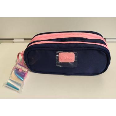 Imagem de Estojo pequeno duplo Marinho Puket