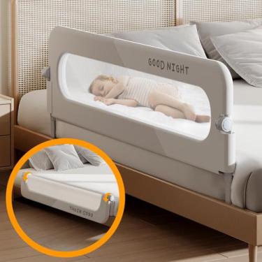 Imagem de Trilhos de Cama Dobráveis Strenkitech para Crianças - Twin, Queen e Ki