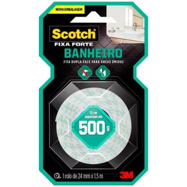 Imagem de Fita Dupla Face 24mm X 1.5m Scotch Fixa Forte 3m