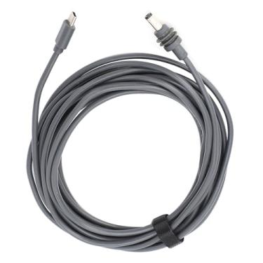 Imagem de Cabo de Alimentação C 100W USB C a DC, Mini Cabo de Antena de Parabólica Retangular para Satellite para 18AWG, Instalação Fácil, Compatível Com 100W+ PD Power Bank, Portátil