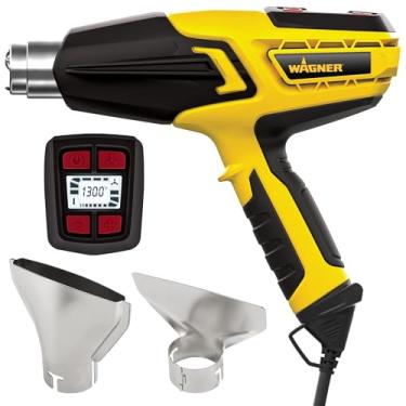 Imagem de Wagner Spraytech Pistola de calor digital 0503070 FURNO 700, 2 bocais e configuração de temperatura variando de 125 °C a 1300 ºC, pistola de calor elétrica para remoção de tinta, PVC dobrado,
