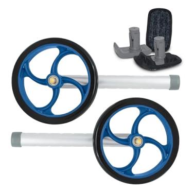 Imagem de Top Glides Kit universal de rodas de substituição de 18 cm - pernas e deslizamentos incluídos (azul metálico)
